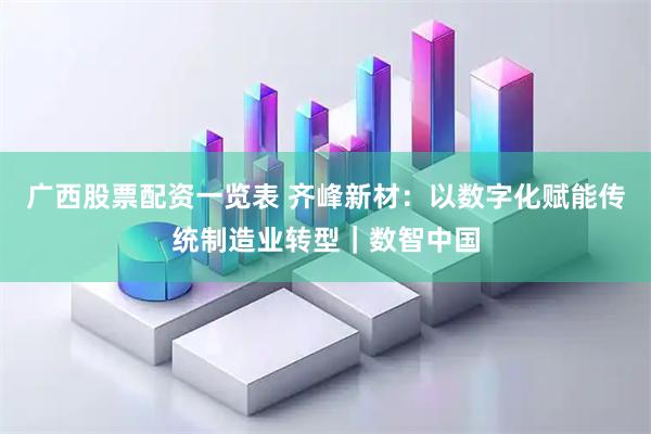 广西股票配资一览表 齐峰新材：以数字化赋能传统制造业转型｜数智中国
